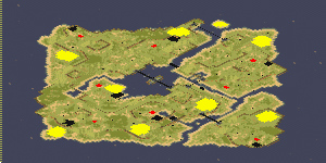 Salvage Rights (2-8) - Red Alert 2 Map Preview Image